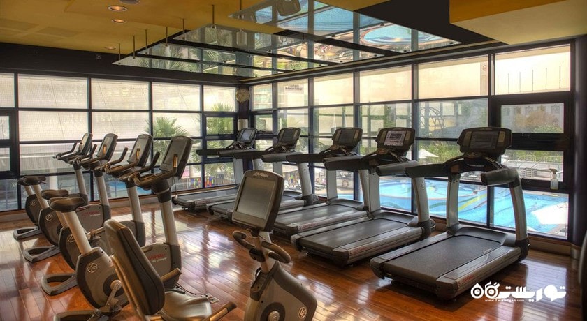 تردمیل های سالن ورزشی هتل